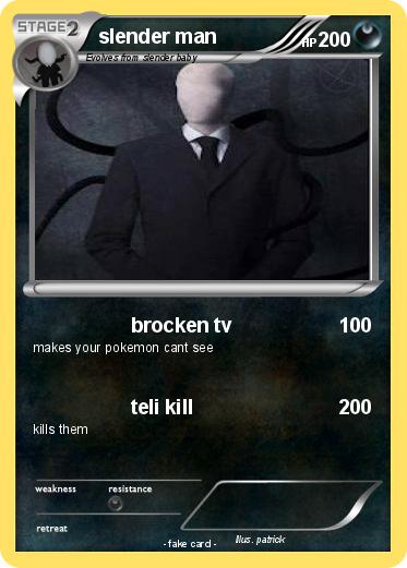 Pokemon slender man