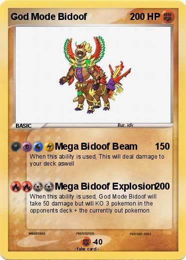 Pokemon God Mode Bidoof