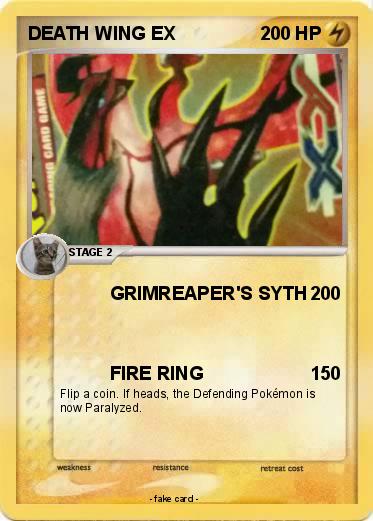 Pokemon DEATH WING EX