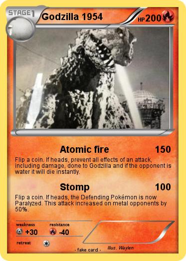 Pokemon Godzilla 1954