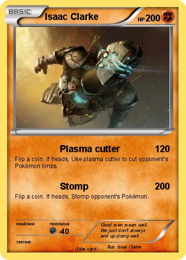 Pokemon Isaac Clarke
