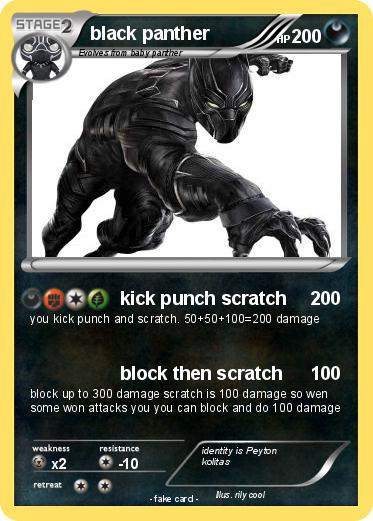 Pokemon black panther