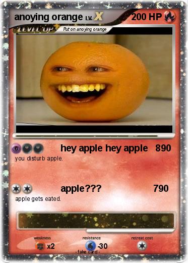 Pokemon anoying orange