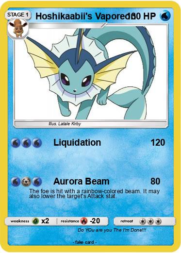 Pokemon Hoshikaabii's Vaporeon