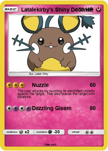 Pokemon Latalekirby's Shiny Dedenne