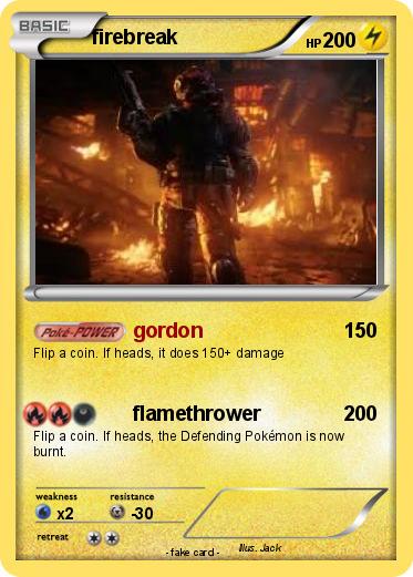 Pokemon firebreak