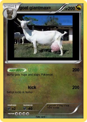Pokemon goat giantmax¤