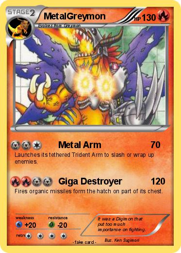 Pokemon MetalGreymon