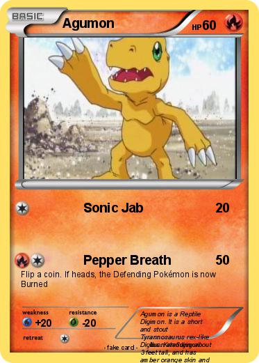 Pokemon Agumon