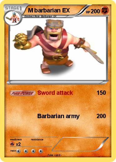 Pokemon M barbarian EX