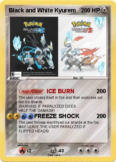 Pokemon Black and White Kyurem