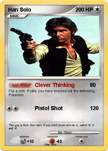Pokemon Han Solo