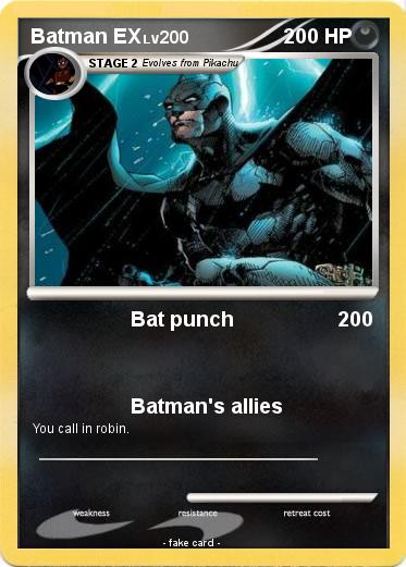 Pokemon Batman EX