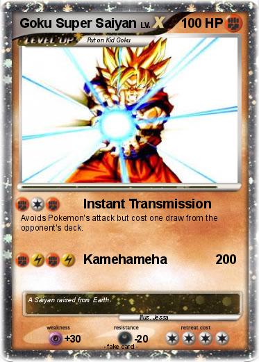 Pokemon Goku Super Saiyan