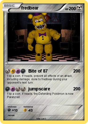 Pokemon fredbear
