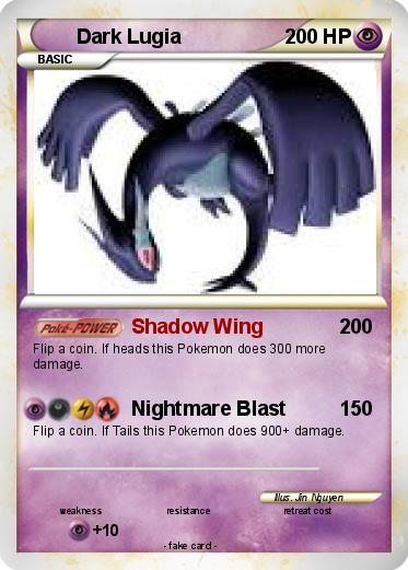 Pokemon Dark Lugia