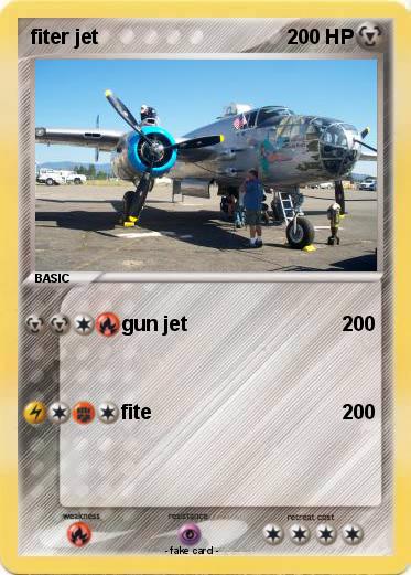 Pokemon fiter jet