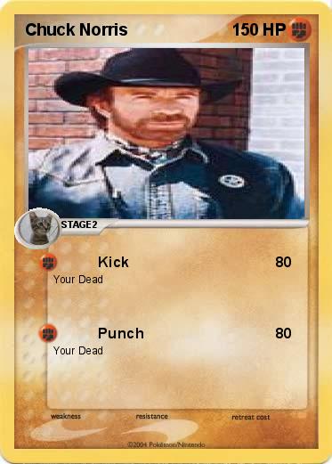 Pokemon Chuck Norris