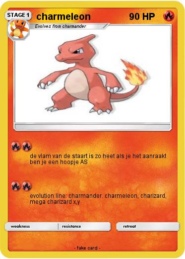 Pokemon charmeleon