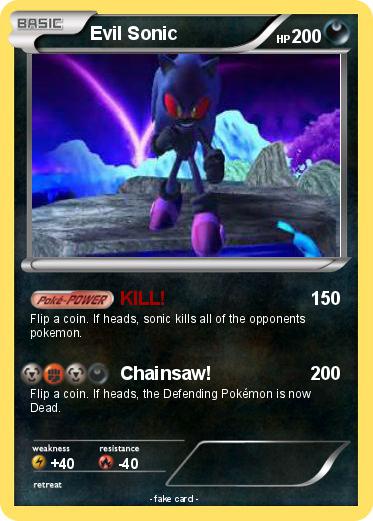 Pokemon Evil Sonic