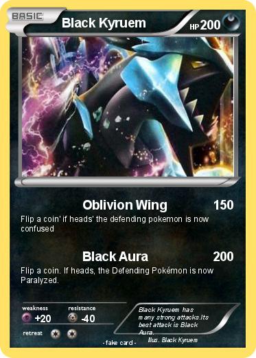 Pokemon Black Kyruem