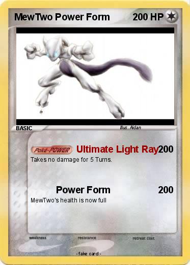 Pokemon MewTwo Power Form