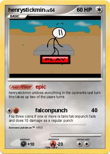 Pokemon henrystickmin