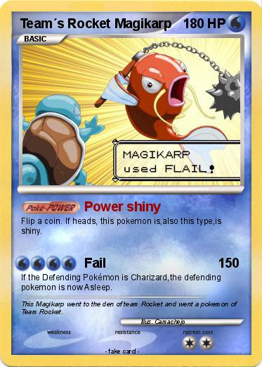 Pokemon Team´s Rocket Magikarp