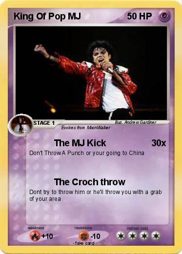 Pokemon King Of Pop MJ