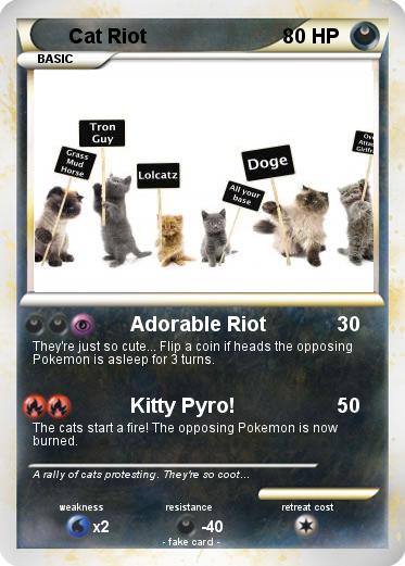 Pokemon Cat Riot