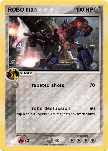Pokemon ROBO man