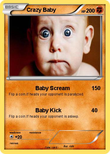 Pokemon Crazy Baby