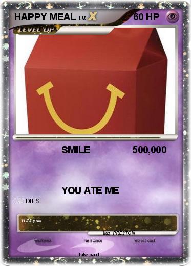 Pokemon HAPPY MEAL