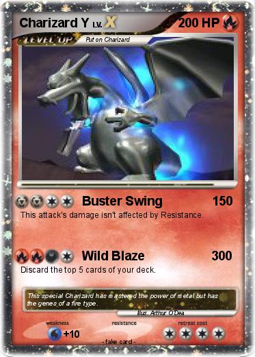 Pokemon Charizard Y