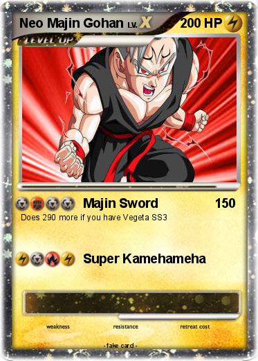 Pokemon Neo Majin Gohan