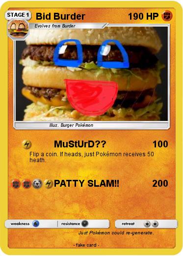 Pokemon Bid Burder