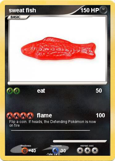 Pokemon sweat fish