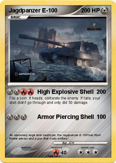Pokemon Jagdpanzer E-100