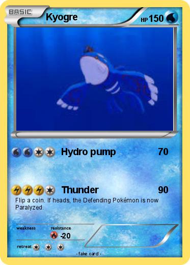 Pokemon Kyogre