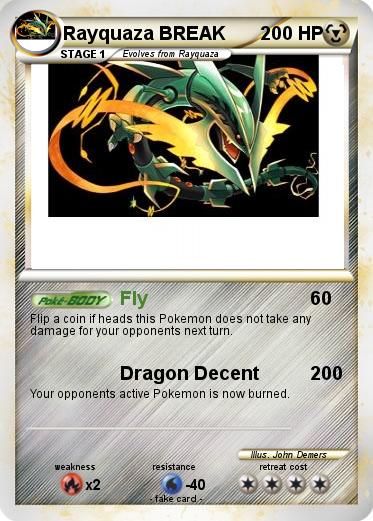 Pokemon Rayquaza BREAK