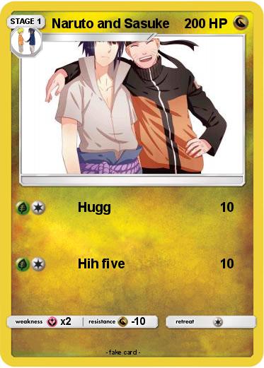 Pokemon Naruto and Sasuke