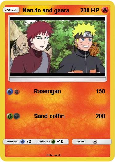 Pokemon Naruto and gaara