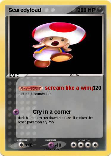 Pokemon Scaredytoad