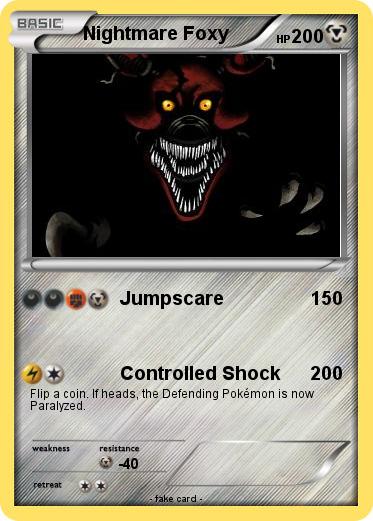 Pokemon Nightmare Foxy