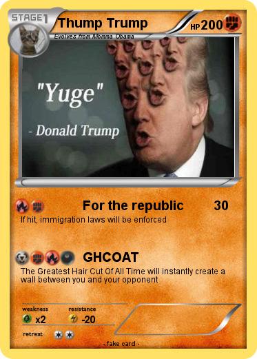 Pokemon Thump Trump