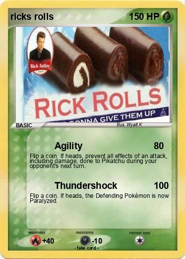 Pokemon ricks rolls