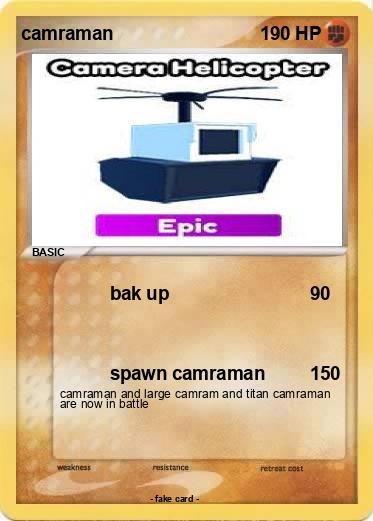Pokemon camraman