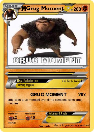 Pokemon Grug Moment