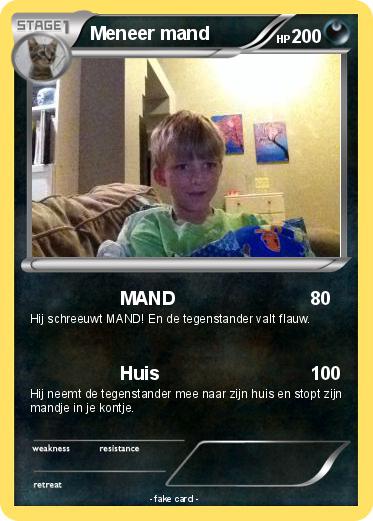 Pokemon Meneer mand