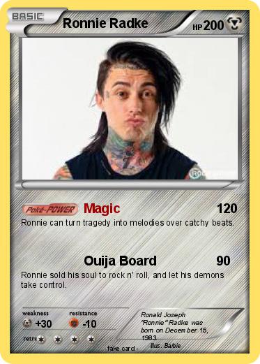 Pokemon Ronnie Radke